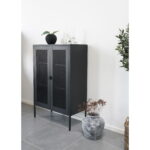 Melburno kabinetas | 80 x 120 x 40 cm | Juoda