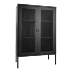 Melburno kabinetas | 80 x 120 x 40 cm | Juoda