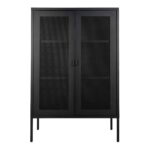 Melburno kabinetas | 80 x 120 x 40 cm | Juoda