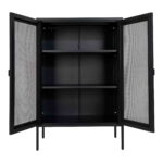 Melburno kabinetas | 80 x 120 x 40 cm | Juoda