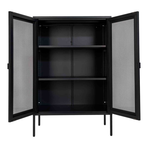 Melburno kabinetas | 80 x 120 x 40 cm | Juoda