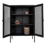 Melburno kabinetas | 80 x 120 x 40 cm | Juoda
