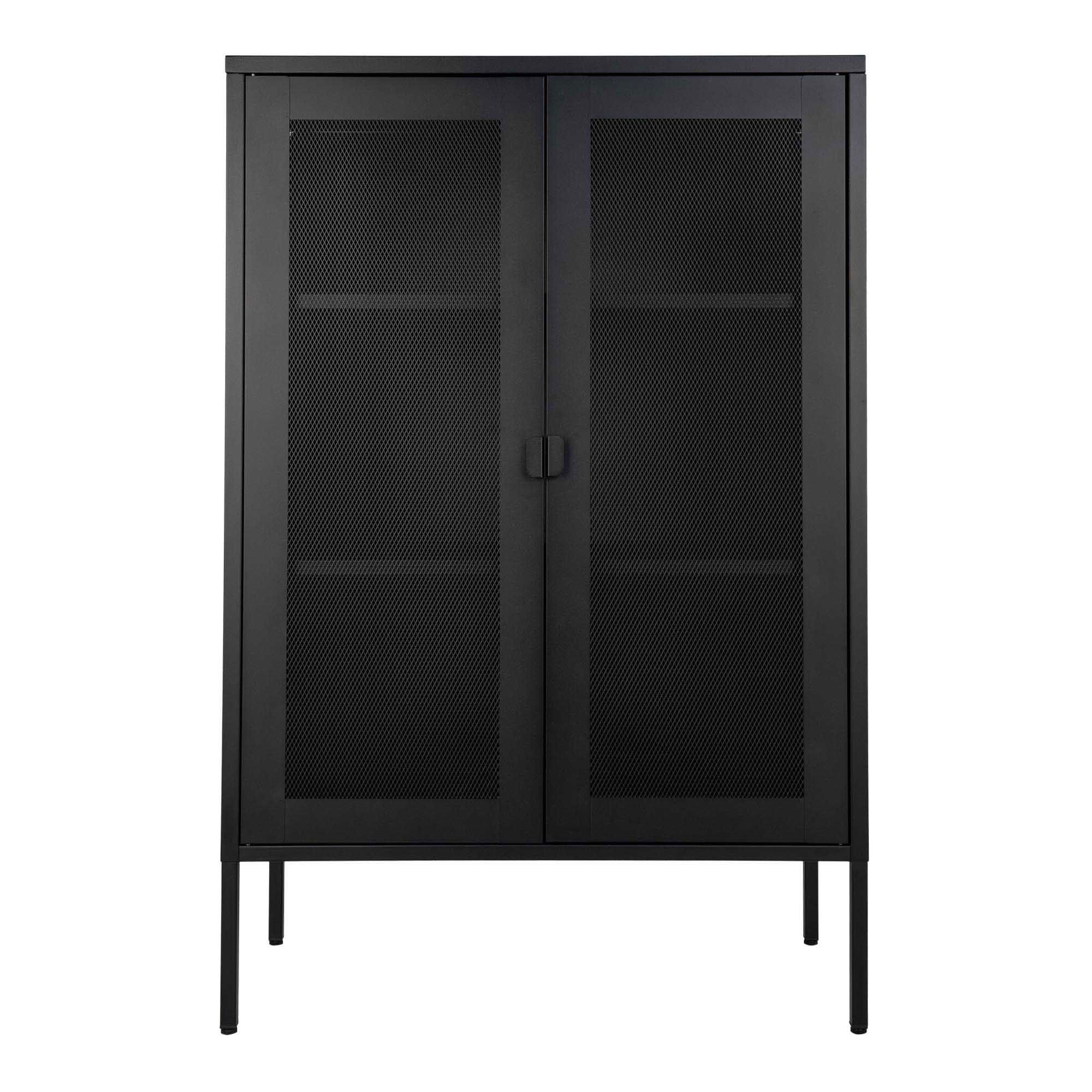 3001080 Melburno kabinetas | 80 x 120 x 40 cm | Juoda