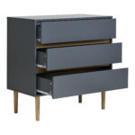 Bisley skrynia | 80 x 80 x 40 cm | Pilka