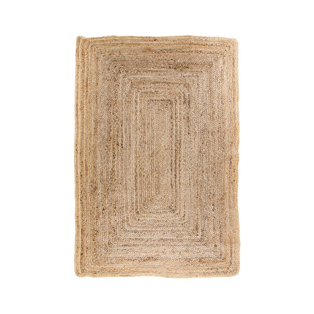 3981160 Pinto džiuto kilimas | 60 x x 90 cm | Rudas
