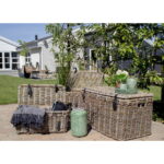 Pinti krepšiai dėžės su dangčiais | 3 vnt. | 51-41-30 x 48-41-29 x 81-71-61 cm | Pilka