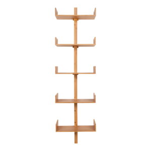 Bambuko medžio lentyna | 50 x 180 x 25 cm | Natūralaus medžio