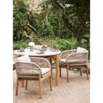 Lauko krėslas | 64,5 x 71 x 65 cm | Ruda | Smėlio