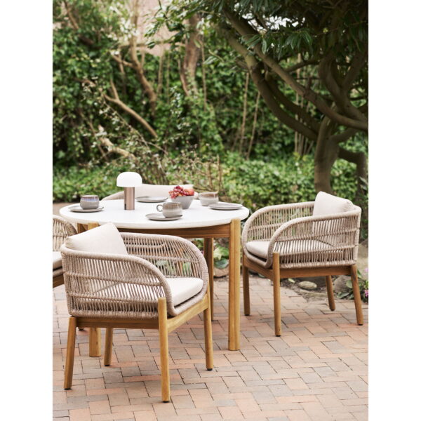 Lauko krėslas | 64,5 x 71 x 65 cm | Ruda | Smėlio