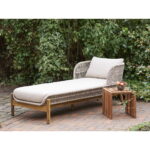 Sodo gultas su paminkštinimu | 87 x 72,6 x 190 cm | Ruda